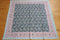 Block Printed Cotton Table Cover - 110 x 110 cms